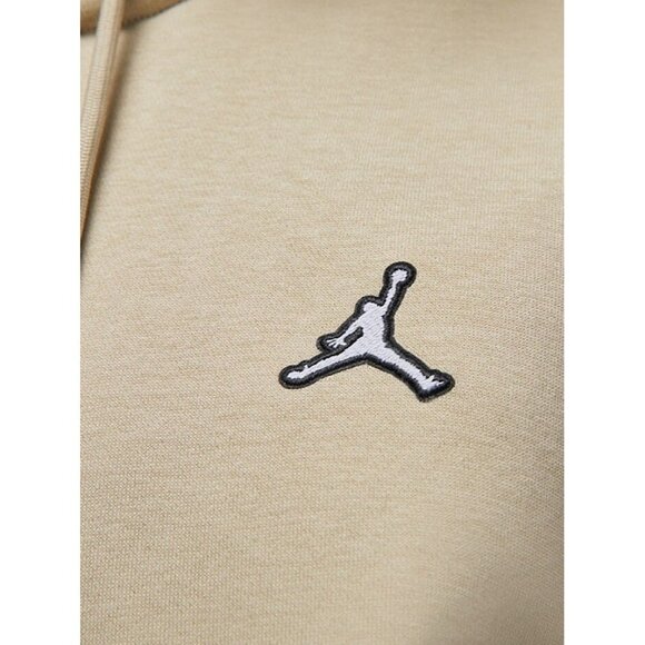 New Men's Air Jordan Essentials Fleece Pullover Hoodie Cream DQ7466-206 –Size XL - Picture 3 of 3